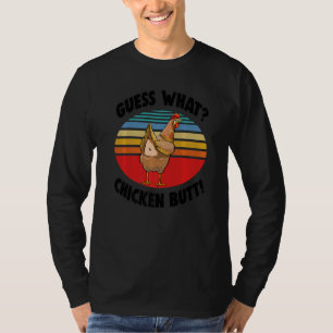 Rate Mal Hühnerhintern Retro Frauen Lieben Huhn 1 T-Shirt