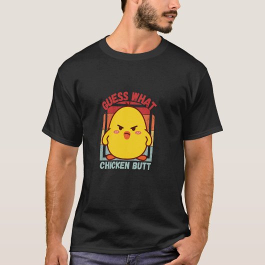 Rate mal Hühnerhintern! T-Shirt (Vorderseite)