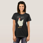 Rate mal Hühnerpopo T-Shirt (Vorne ganz)