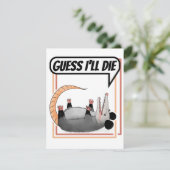 Rate mal, ich Die Post-Opossum-Spiel Einladung (Stehend Vorderseite)