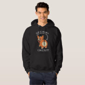 Rate mal, was Corgi Hintern Hoodie (Vorne ganz)