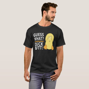 Rate mal was? Duck Hintern Funny Unisex T-Shirt