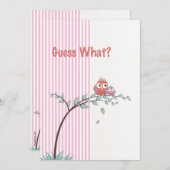 Rate mal was? Foto Schwangerschaft Ankündigung (Vorne/Hinten)