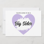 Rate mal, was für eine Schwangerschaftsankündigung (Rückseite)