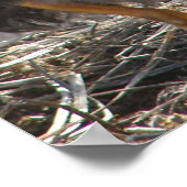 Rate mal was? Hühner-Hintern Poster (Ecke)