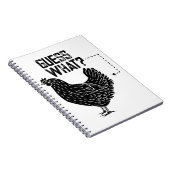 Rate mal was? HühnerHintern! Notizblock (Rechte Seite)