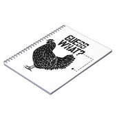 Rate mal was? HühnerHintern! Notizblock (Linke Seite)