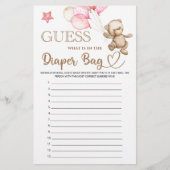 Rate mal, was sich in der Windeln-Tasche befindet. (Vorderseite)