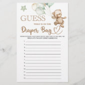 Rate mal, was sich in der Windeln-Tasche befindet. (Vorderseite)