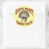 Rate mal was? Türkei Hintern! Aufkleber (Tasche)