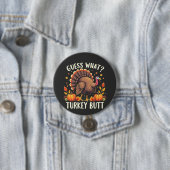 Rate mal was? Türkei Hintern Erntedank Funny Button (Beispiel)