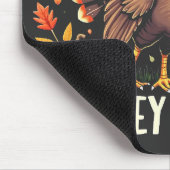 Rate mal was? Türkei Hintern Erntedank Funny Mousepad (Ecke)