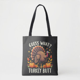 Rate mal was? Türkei Hintern Erntedank Funny Tasche