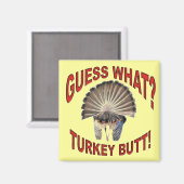 Rate mal was? Türkei Hintern! Magnet (Vorderseite/Rückseite)