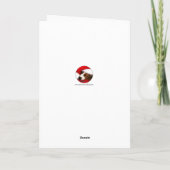 Rate mal, Weihnachten. Feiertagskarte (Rückseite)