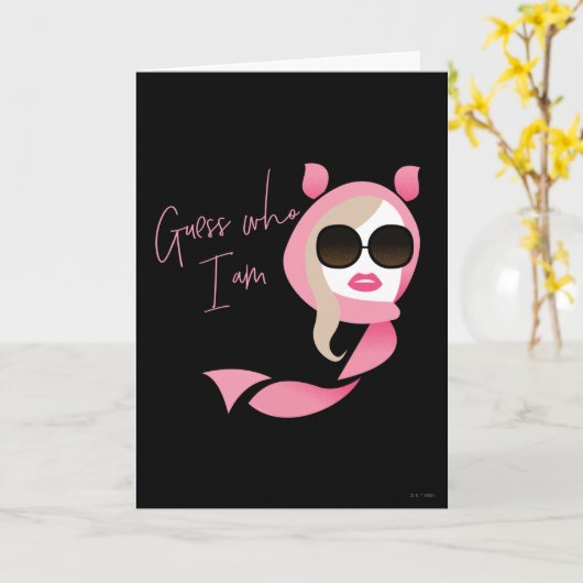 Rate mal, wer ich bin - der weiße Lotus Karte (Gelbe Blume)