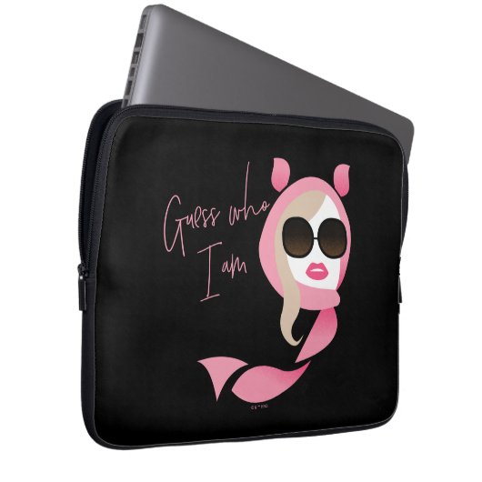 Rate mal, wer ich bin - der weiße Lotus Laptopschutzhülle (Vorne Rechts)