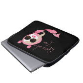 Rate mal, wer ich bin - der weiße Lotus Laptopschutzhülle (Vorne Knopf)