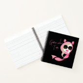 Rate mal, wer ich bin - der weiße Lotus Notizblock (Innenseite)