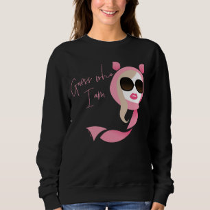 Rate mal, wer ich bin - der weiße Lotus Sweatshirt