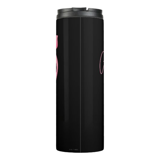 Rate mal, wer ich bin - der weiße Lotus Thermosbecher (Rückseite)