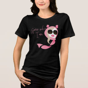 Rate mal, wer ich bin - der weiße Lotus Tri-Blend Shirt