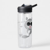 Rate mal, wer ich bin - der weiße Lotus Trinkflasche (Links)