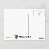 Rate mal, wer zum Abendessen kommt Postkarte (Rückseite)