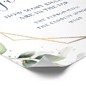 Rate mal, wie viele Brautparty Poster (Ecke)