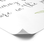 Rate mal, wie viele Gummibären sich im Krug-Zeiche Poster (Ecke)