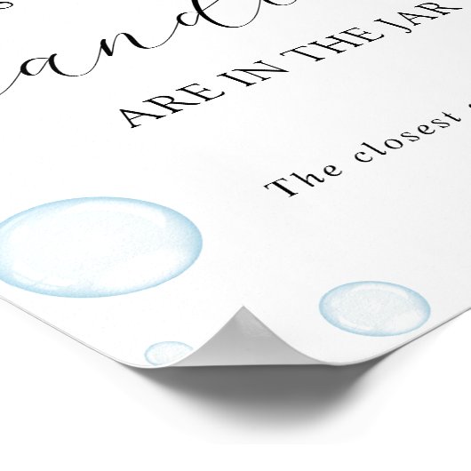 Rate mal, wie viele in Jar Shower Game Poster sind (Ecke)