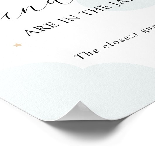 Rate mal, wie viele in Jar Shower Game Poster sind (Ecke)