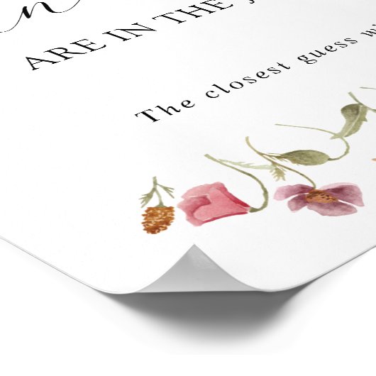 Rate mal, wie viele in Jar Shower Game Poster sind (Ecke)