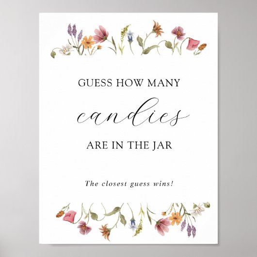 Rate mal, wie viele in Jar Shower Game Poster sind (Vorne)