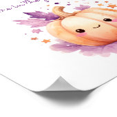 Rate mal, wie viele Kürbis kleine Kürbis-Babydusch Poster (Ecke)