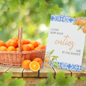 Rate mal, wie viele Süssen | Baby Showspiel Sockelschild