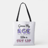 Rate-Mich-Alt-Tasche Tasche (Rückseite)