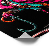 Rate Nk Flamingo Halloween Party - Jolly Roger  Poster (Ecke)