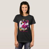 Rate Nk Flamingo Halloween Party - Jolly Roger T-Shirt (Vorne ganz)