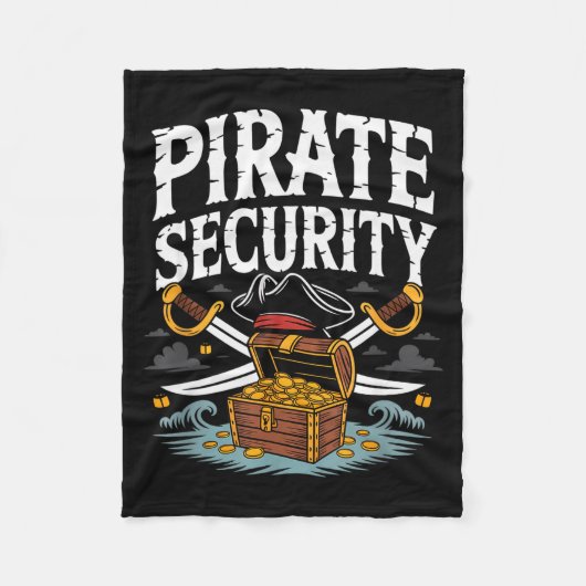 Rate Security Funny Halloween Costume Dad Mom Grou Fleecedecke (Vorderseite)