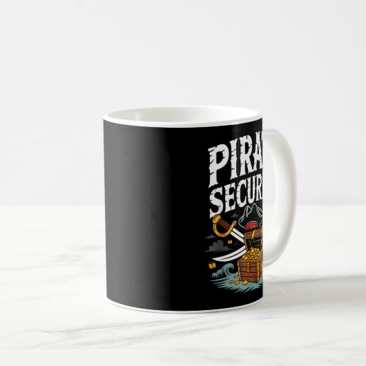 Rate Security Funny Halloween Costume Dad Mom Grou Kaffeetasse (VorderseiteRechts)