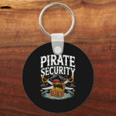 Rate Security Funny Halloween Costume Dad Mom Grou Schlüsselanhänger (Vorderseite)