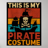 Rate Ship Funny Rate Outfit Rate Costume Retro Rat Poster (Vorne)