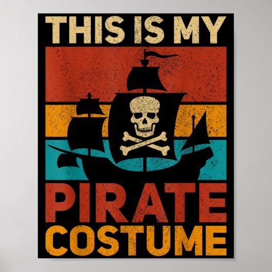 Rate Ship Funny Rate Outfit Rate Costume Retro Rat Poster (Vorne)