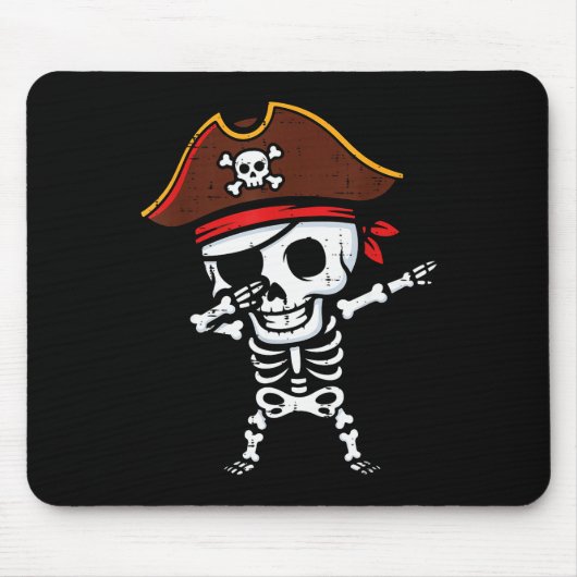 Rate Skeleton Dab Dance Halloween Costume Boys Gir Mousepad (Vorne)