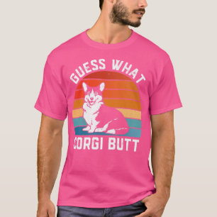 Rate was Corgi Hintern Funny Dog Lover Corgi Vater T-Shirt