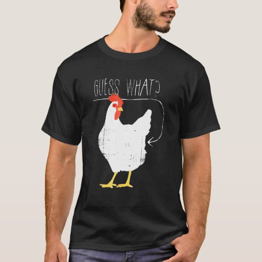 Rate Was ist Hühnerhintern T-Shirt (Vorderseite)