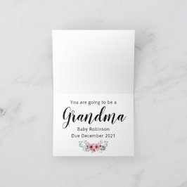 Rate Welche Schwangerschaftsankündigungskarte? Ankündigung