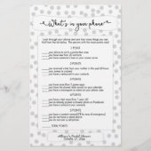 Rate wer + Handyspiele, grau dot bridal 3985 (Vorderseite)