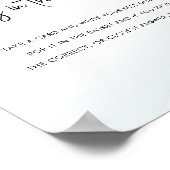 Rate, wie viele Brautparty Game Green Wash Poster (Ecke)